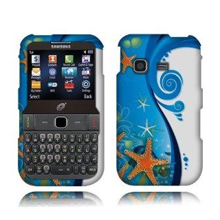 Samsung S390G Blue Ocean Wonder Rubberized Cover Cell Phones & Accessories