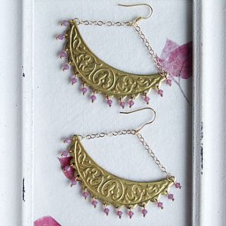 indian inspired earrings by aimee