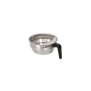 Bunn 20216.0000 Funnel Assembly with Stainless Steel Black Handle
