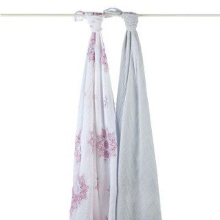 aden + anais Classic Muslin Swaddle Blanket 2 Pack, For The Birds  Nursery Swaddling Blankets  Baby