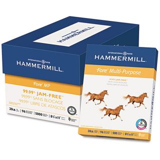 Hammermill Fore 20 pound Letter Multipurpose Paper (case Of 5,000 Sheets)