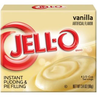Jell O Instant Vanilla Pudding & Pie Filling 3.4 oz