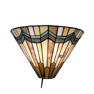 Tiffany Style Arrow Head Wall Sconce