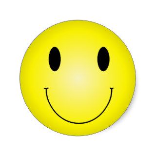 Classic Yellow Smiley Sticker