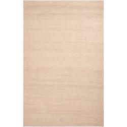 Hand woven Beige Chile Reversible Jute Rug (5 X 8)