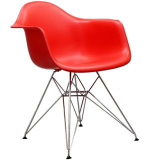 Paris Wire Red Arm Chair