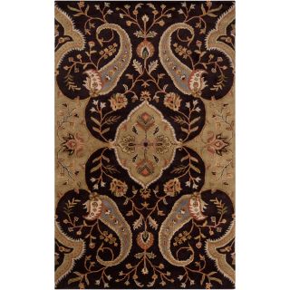 Traditional Hand tufted Brown Roxborough Wool Rug (4 X 6)
