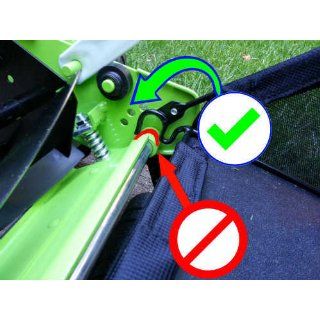 GreenWorks 25052 16 Inch 5 Blade Push Reel Lawn Mower With Grass Catcher  Walk Behind Lawn Mowers  Patio, Lawn & Garden