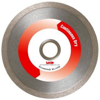 MK Diamond 140277 MK 404CR 4 Inch Dry Cutting Continuous Rim Diamond Saw Blade with 5/8 Inch Arbor for Tile    