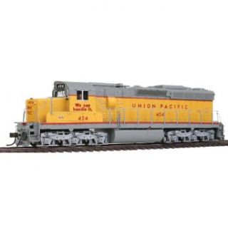 Atlas Master&#8482 Silver Series HO Scale Diesel EMD SD24   Standard DC Union Pacific #404 (yellow, gray, We Can Handle It Slogan) Toys & Games