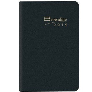 Brownline 2014 Weekly Pocket Planner, Flexible Cover, Asorted Colors, Color May Vary, 4 x 2.625 Inches (CB404.ASX 14)  Appointment Books And Planners 