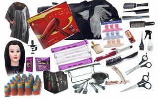 Cosmetology School Student Kit Tote Bag Manikin head  Cosmetology Supplies  Beauty