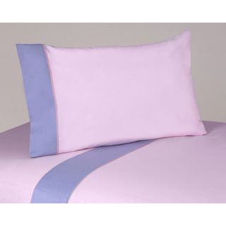 Sweet Jojo Designs 200 Thread Count Pink/ Purple Butterfly Bedding Collection Cotton Sheet Set