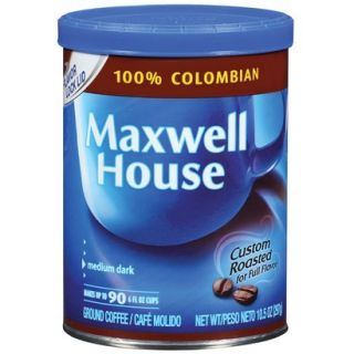 Maxwell House 100% Colombian Ground Coffee 10.5 oz