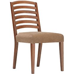 Jessica Cocoa Finish Dining Chairs (set Of 2)