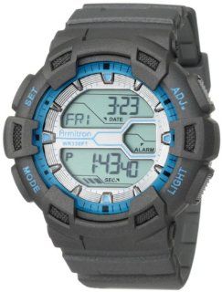 Armitron Sport Men's 40/8246MGRY Grey Resin Digital World TimeSport Chronograph Watch Watches