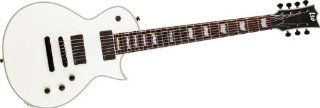 ESP LTD EC 407 7 String Electric Guitar Snow White Satin Musical Instruments