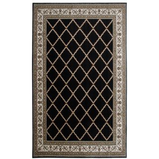 Provence Black Accent Rug (27 X 411)