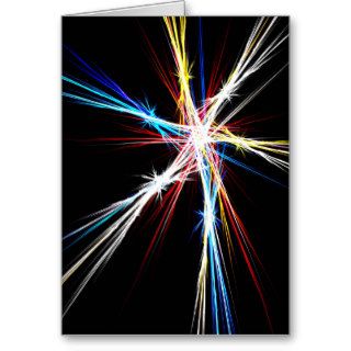 Colorful stars   Card