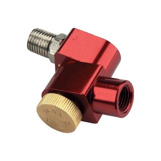  Swivel Connector With Air Regulator — 1/4in. Dia.  Air Couplers   Plugs