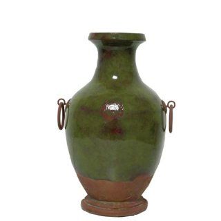Import Collection 36 403 Green Vase   Decorative Vases