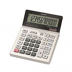 Sharp Vx2128v Portable Desktop Handheld Calculator