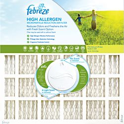 Febreze 12 X 12 X 1 High Allergen Electrostatic Air Filter