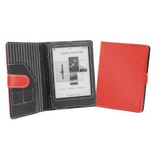 Cover Up Kobo Glo eReader Cover Case With Auto Sleep / Wake Function (Book Style)   (Red) Computers & Accessories
