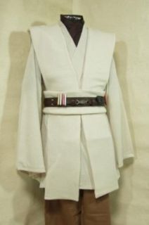 Star Wars Kenobi Jedi TUNIC Hooded Robe Costume Cosplay Female Size L Clothing