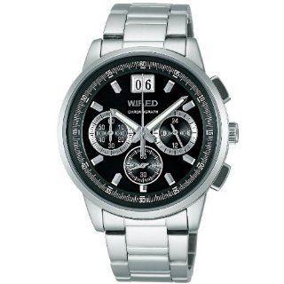 WIRED SEIKO watch men's chronograph new standard model AGAW405 Electronics