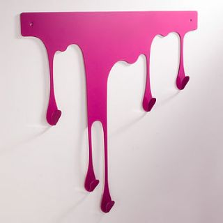 paint drip wall hooks by artful kids