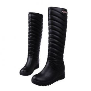 Huafeng Women's Warm High Boots Clothing