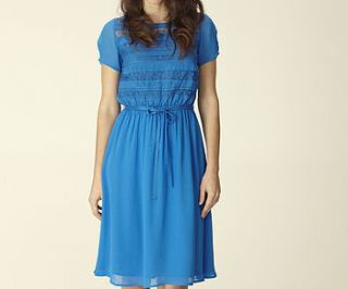 blue clara dress by allium b