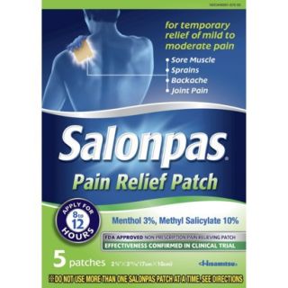 Salonpas Pain Relief Patch   5ct