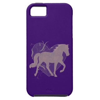 Tennessee Walking Horse Heart Grungy Mauve iPhone 5 Covers
