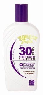 Hawaiian Tropic Sunblock, All Day Waterproof, SPF 30 Plus, 8 Ounce Bottles (Pack of 3)  Sport Sunscreens  Beauty