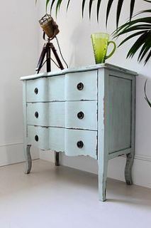 sage green french chest by out there interiors