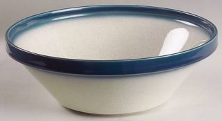 Wedgwood Blue Pacific 9 Salad Serving Bowl, Fine China Dinnerware   Oven To Tab