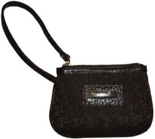 DKNY Wristlet Slgs Town and Country Classics Brown/Dark Brown Clothing