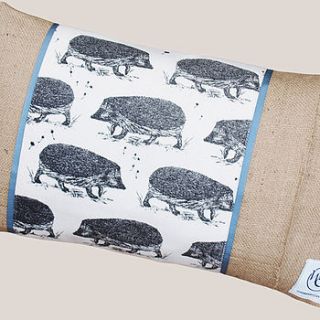 sweet hedgehog cushion by whinberry & antler