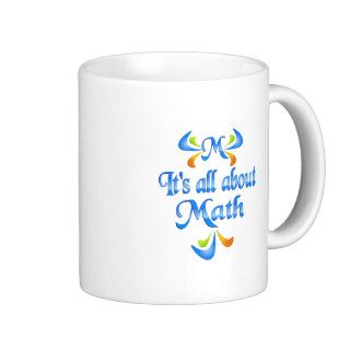 All About MATH Coffee Mugs