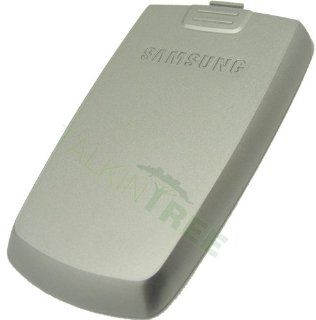 SamSUNG OEM D407 SILVER BATTERY DOOR COVER Cell Phones & Accessories