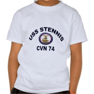 CVN 74 USS John Stennis T shirts