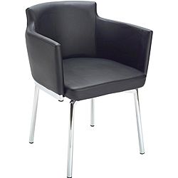 Sunpan Garcia Metal Black Swivel Chair