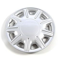 Design Abs Silver 15 inch Hub Caps (pack Of 4)