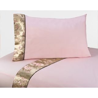 Sweet Jojo Designs 200 Thread Count Abby Rose Bedding Collection Sheet Set