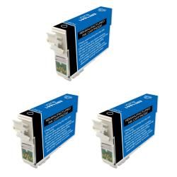 Epson T124100 T124 Black Ink Cartridges (pack Of 3) (remanufactured)