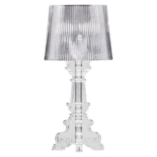 Translucent Salon Table Lamp Small   Clear