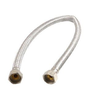 45cm 19mm Thread Braided Shower Hose Water Heater Connector Pipe Tube   Plumbing Hoses  