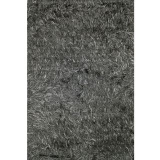 Alexander Home Hand woven Lux Shag Rug (76 X 96) Grey Size 76 x 96